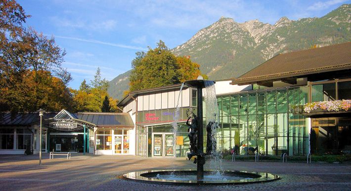 Kurpark von Garmisch-Partenkirchen